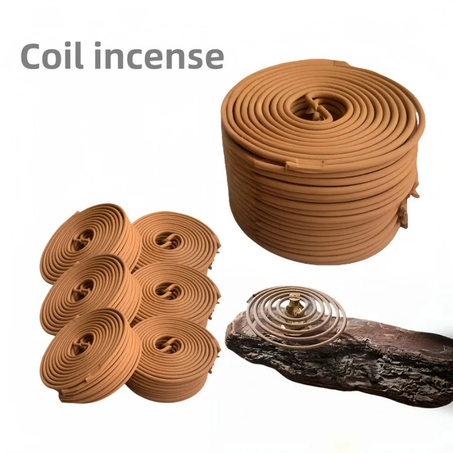 20/50/100 pieces of fruit flavored orange flavored incense plate, burning for about 3-4 hours, suitable for home - Your Ritual Hub 