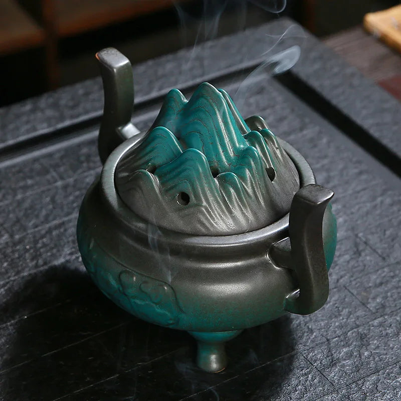 Antique Ceramic Chinese Incense Burner