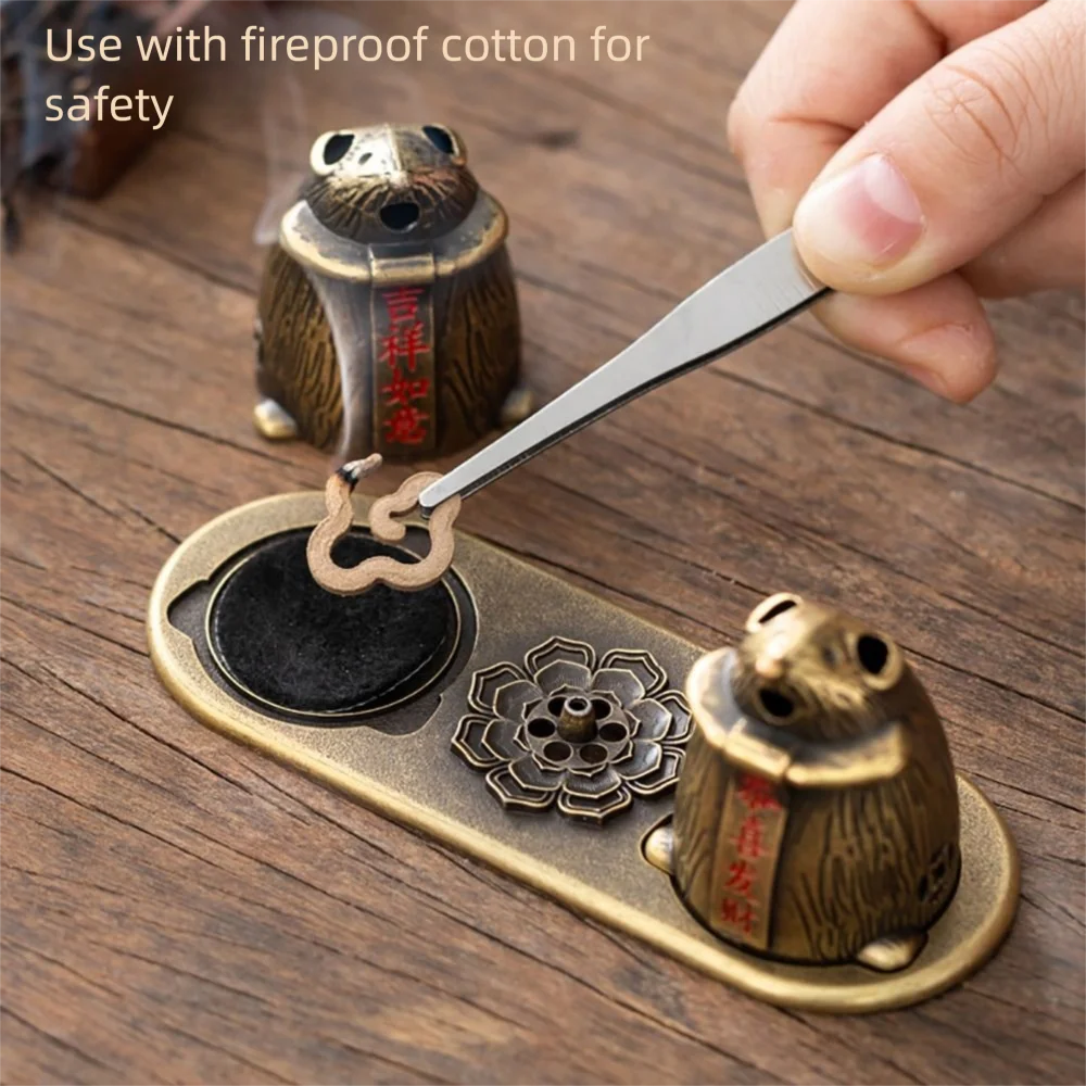 Chinese Style Zinc Alloy Incense Burner