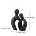Vilead Harz Abstrakte Figuren Hochzeitsgeschenke Jahrestag Paar Statue Freund Freundin Liebespaar Figur Skulpturen Regal Pop