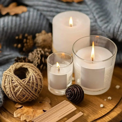 Wood Wick Soy Candle DIY Kit — Handcrafted Aromatic