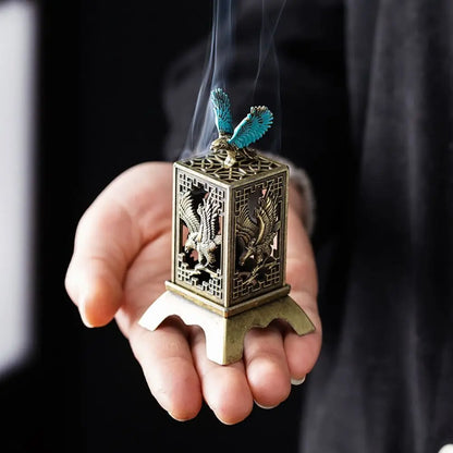 Chinese Style Zinc Alloy Incense Burner