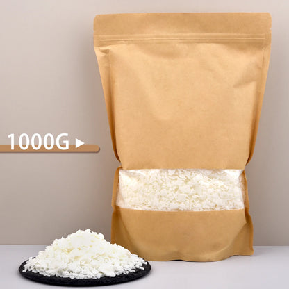 Natural Soy Wax Flakes — Additive-Free DIY Candle Supply