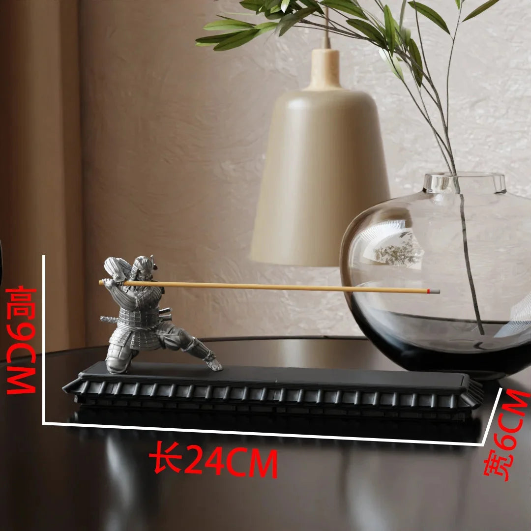Samurai Incense Stick Holder & Ash Catcher – 3 Designs