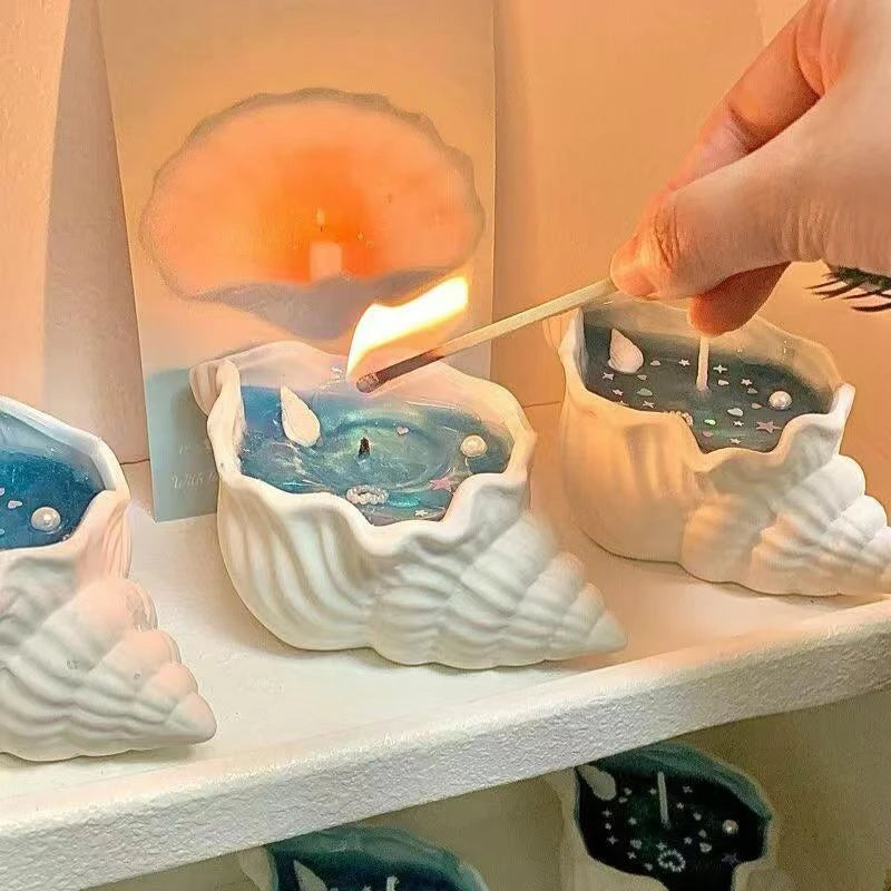 Sea Shell Aromatherapy Candle
