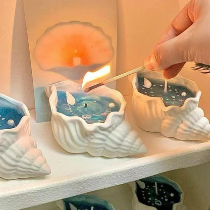 Sea Shell Aromatherapy Candle