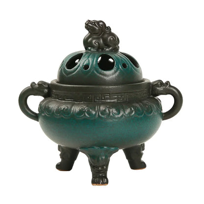 Antique Ceramic Chinese Incense Burner