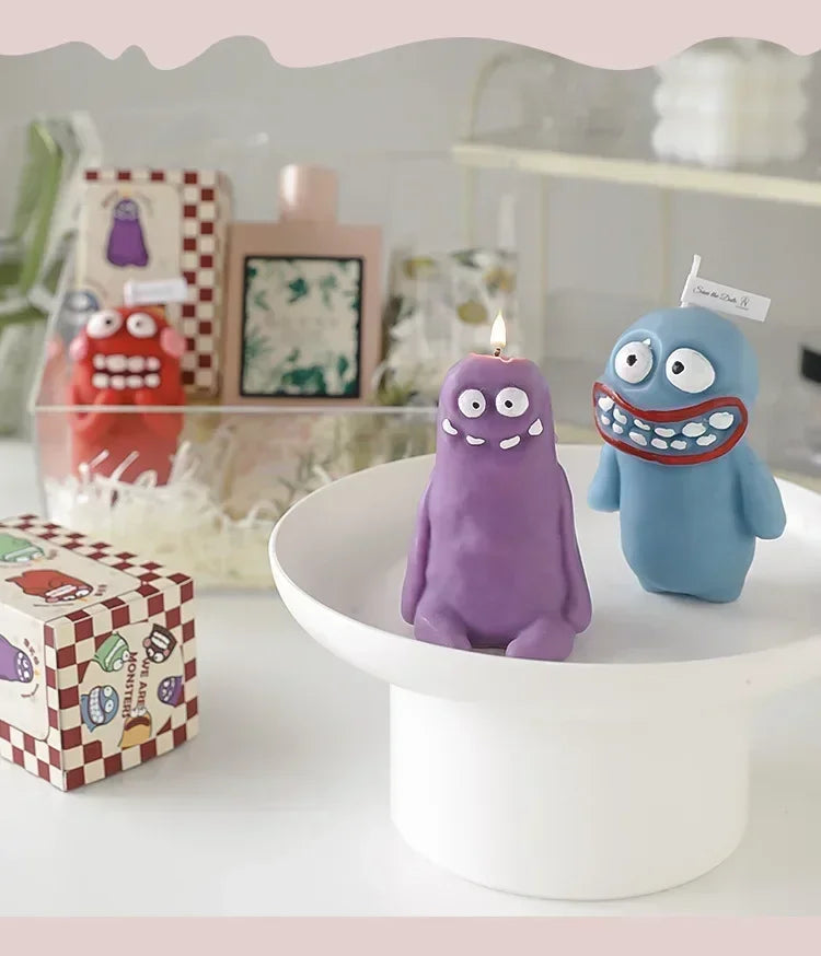 Earthlings Monster Candles Fun Creative Birthday Gifts Handmade Aromatherapy Candles - Your Ritual Hub 