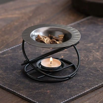Retro Polygon Metal Aromatherapy Oil Burner