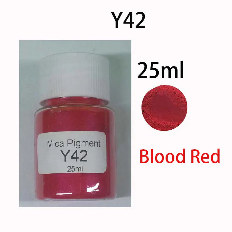 Mica Pigment Powder, 26 Colors for Soap, Candles & Crafts