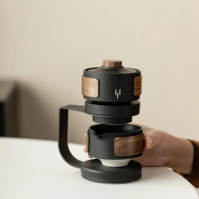 Premium Ceramic Automatic Tea Set — Complete Kit