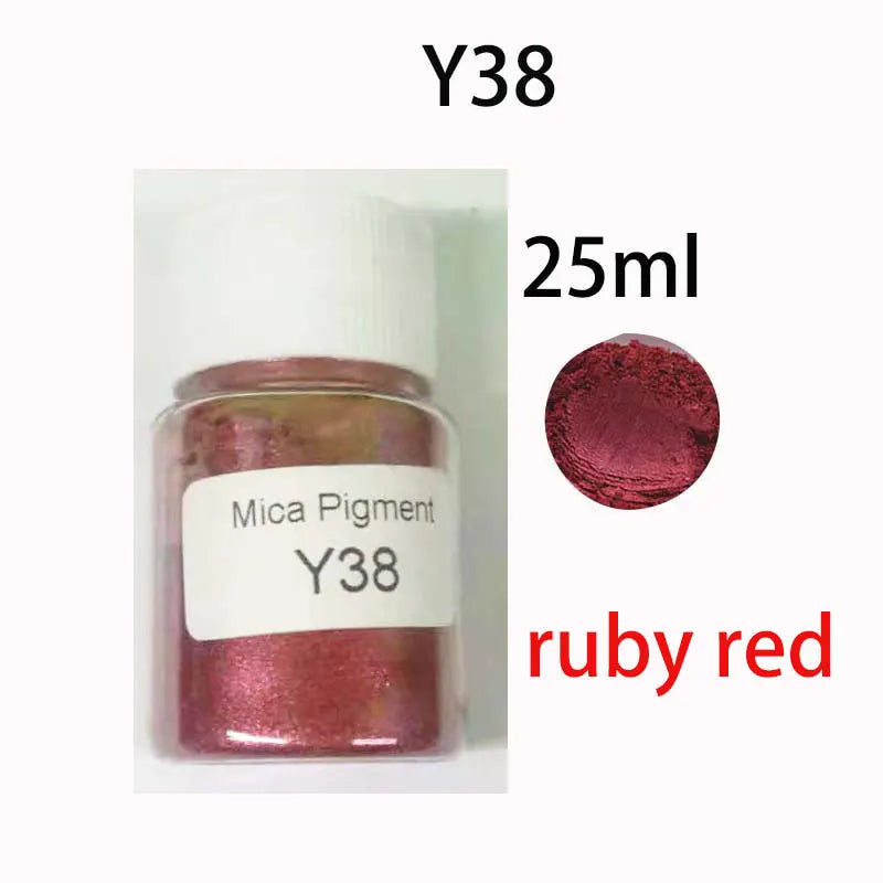 Mica Pigment Powder, 26 Colors for Soap, Candles & Crafts
