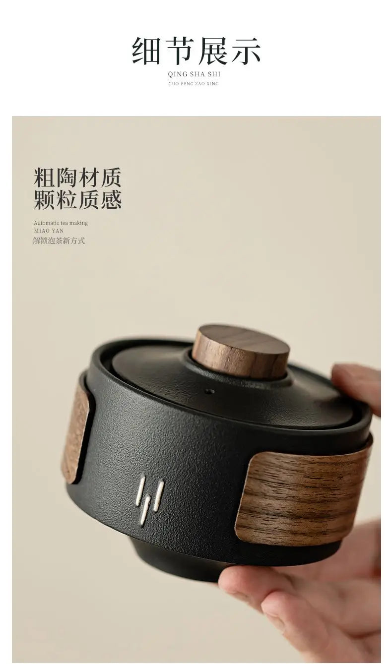 Premium Ceramic Automatic Tea Set — Complete Kit