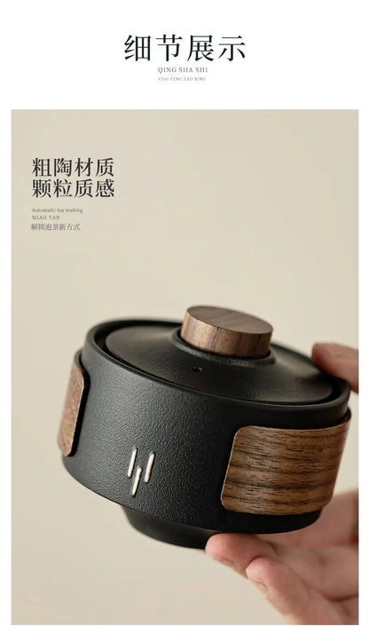 Premium Ceramic Automatic Tea Set — Complete Kit