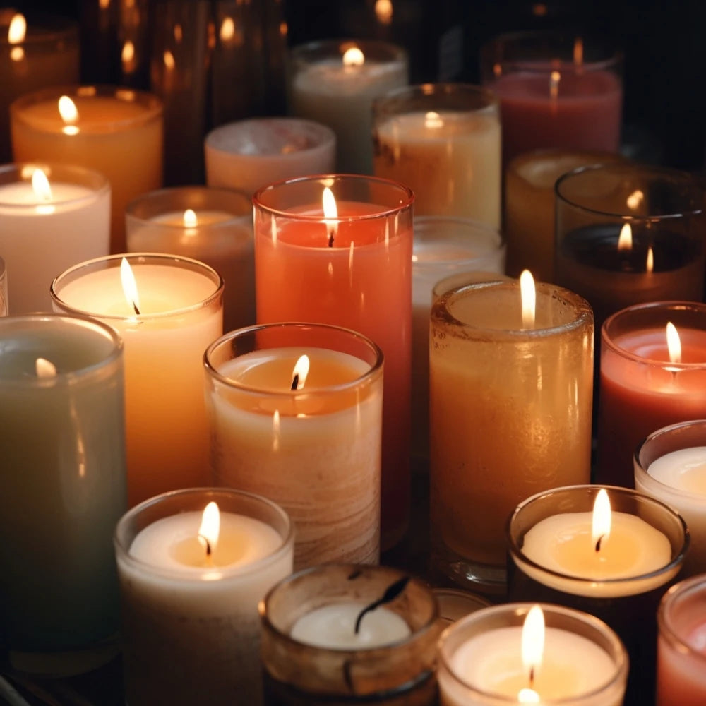 Natural Soy Wax Flakes — Multi-Size DIY Candle Kit