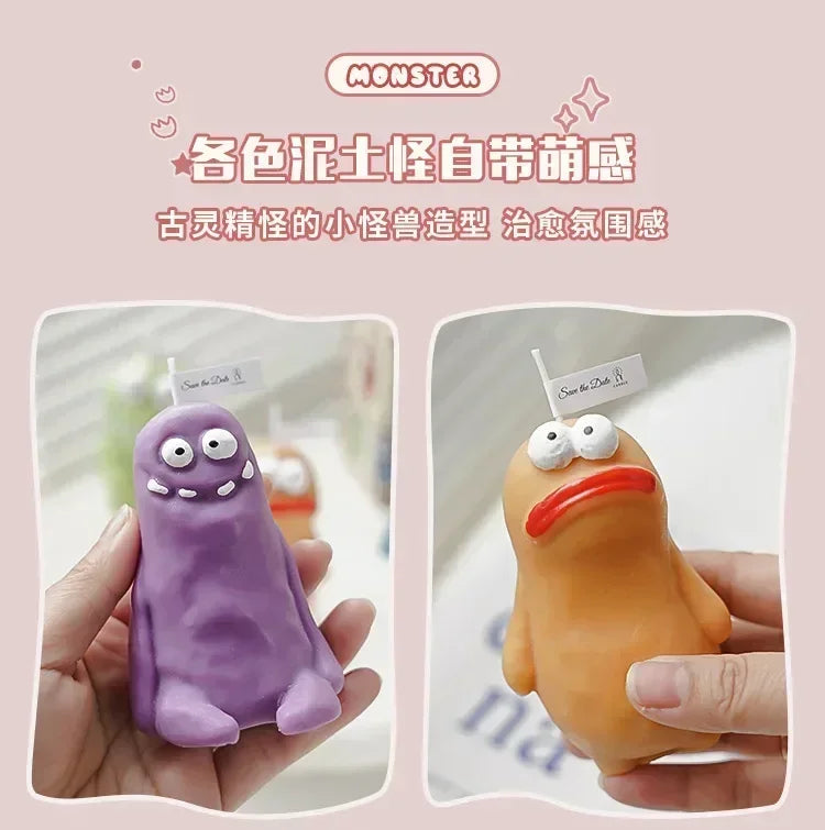 Earthlings Monster Candles Fun Creative Birthday Gifts Handmade Aromatherapy Candles - Your Ritual Hub 