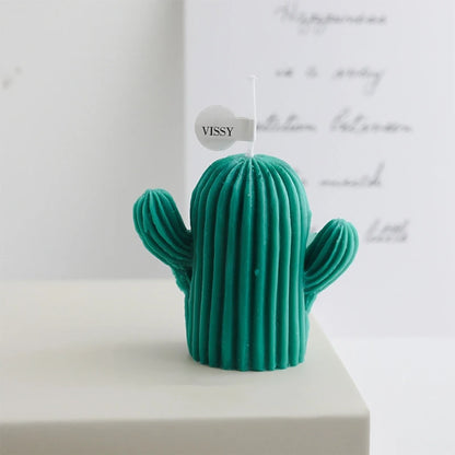 Small Cactus Scented Wax Candles Ornament