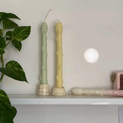 Asparagus Silicone Candle Mold — DIY Soy Wax Mould
