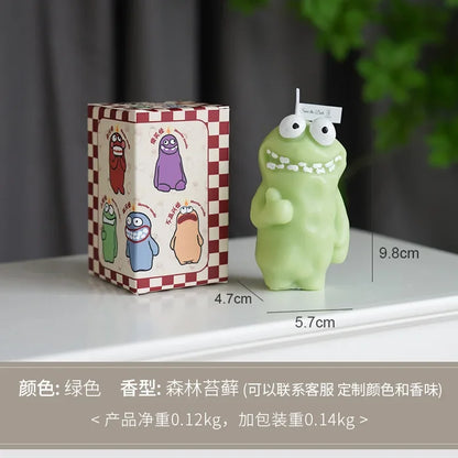 Earthlings Monster Candles Fun Creative Birthday Gifts Handmade Aromatherapy Candles