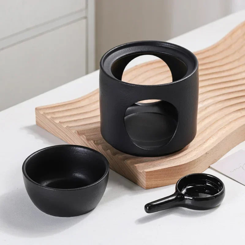 3-in-1 Essential Oil Burner & Censer with Candle Tray