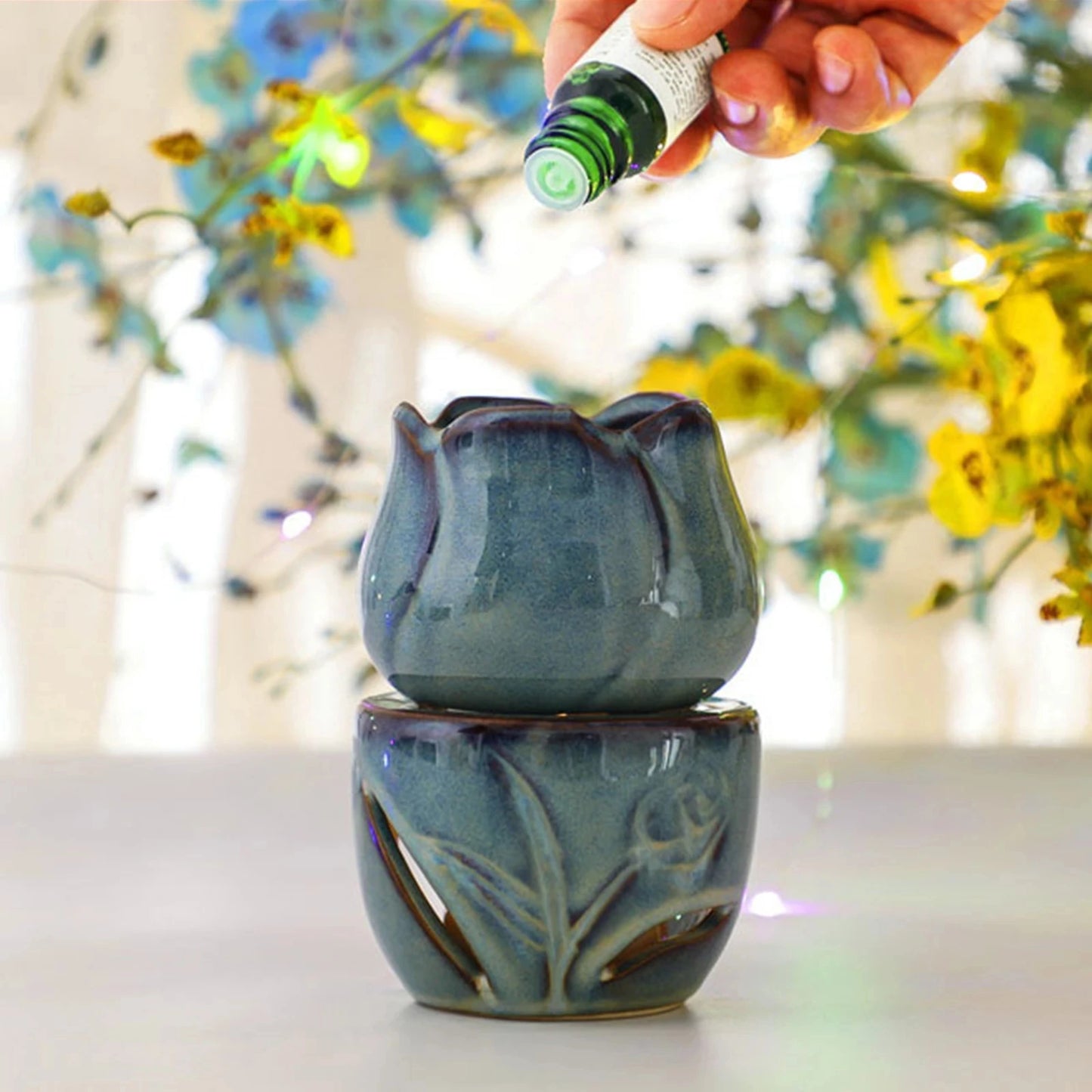 Tulip Ceramic Aromatherapy Oil Burner