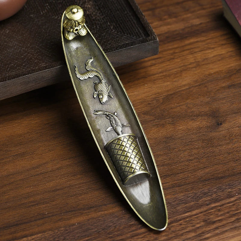 Japanese Fishing Boat Incense Stick Holder - Your Ritual Hub 