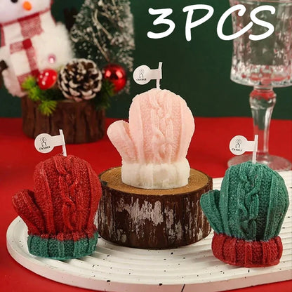 Christmas Glove 3D Scented Soy Wax Candle