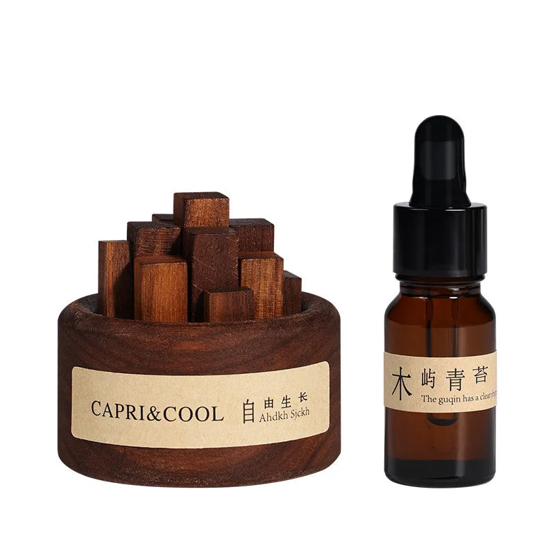 Natural Essential Oil Wood Stick Diffuser - Your Ritual Hub 