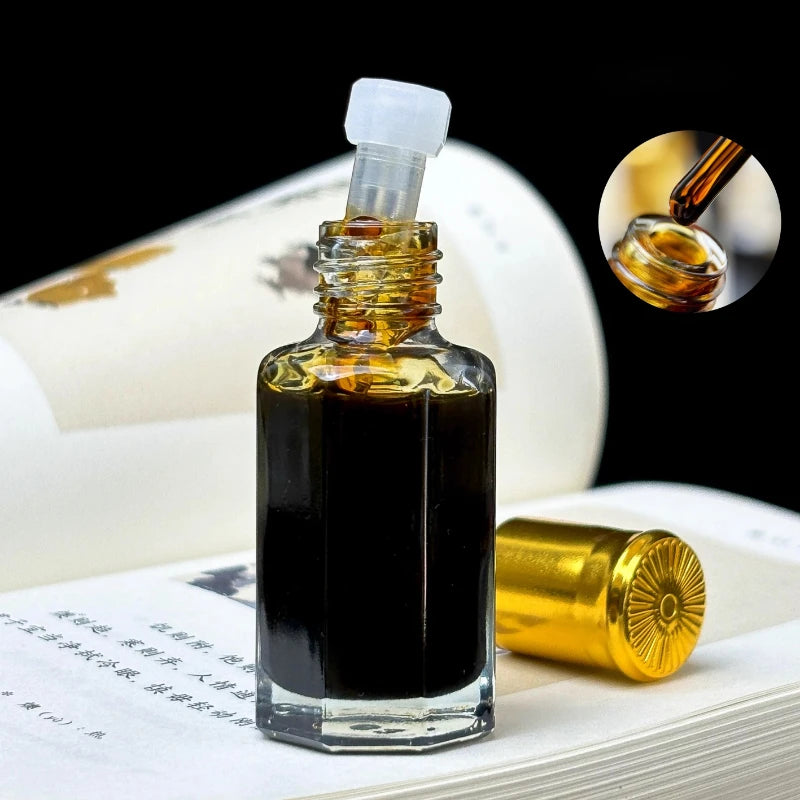 Hainan Black Agarwood Essential Oil — Pure Qinan | Ritual & Sleep | Your Ritual Hub