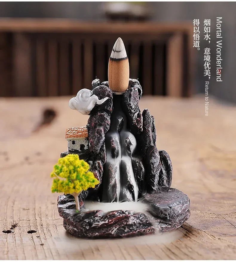 Waterfall Backflow Incense Burner