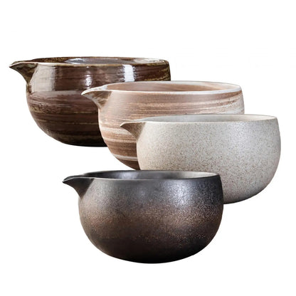 Porcelain Matcha Mixing Bowl 600ml for Japanese Tea Ceremony