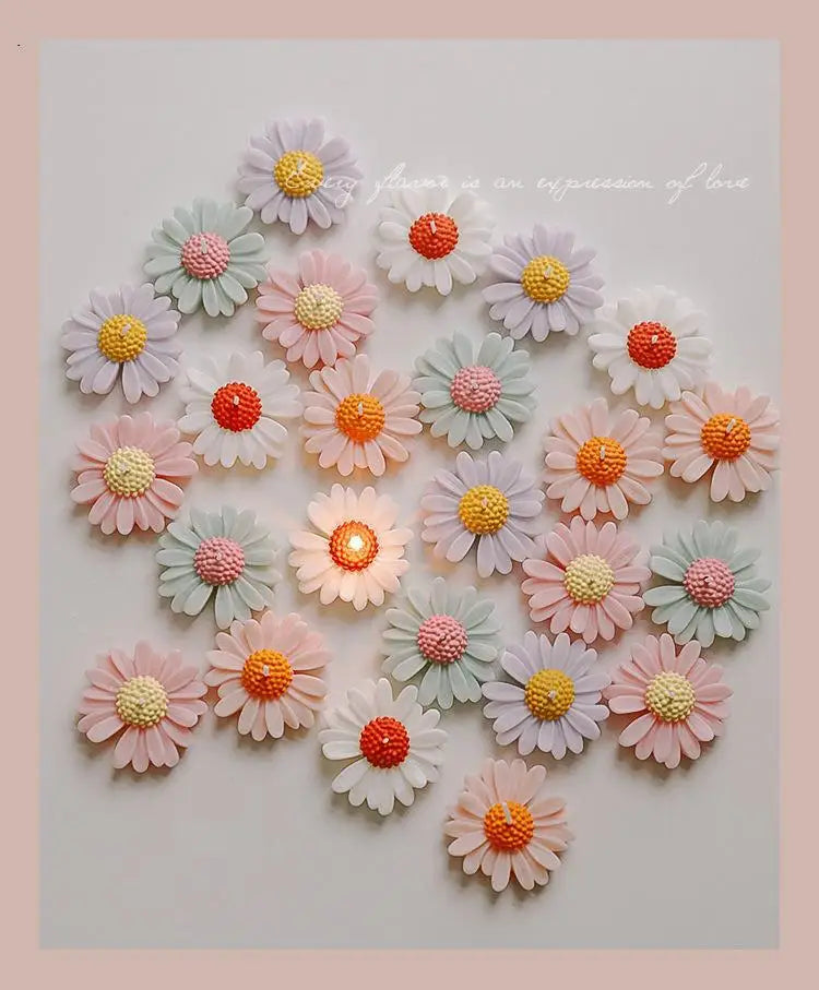 Handmade Daisy Scented Soy Wax Candle