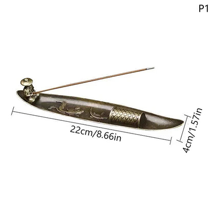 Japanese Fishing Boat Incense Stick Holder
