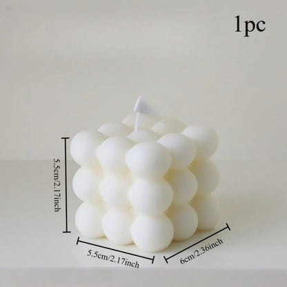Bubble Cube Scented Soy Wax Candle