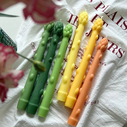 Asparagus Silicone Candle Mold — DIY Soy Wax Mould