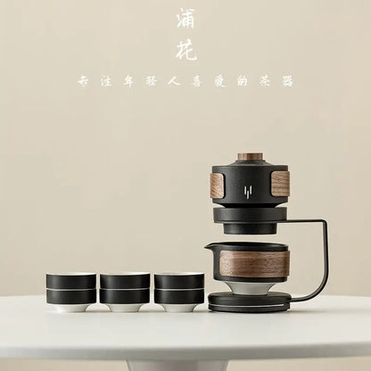 Premium Ceramic Automatic Tea Set — Complete Kit