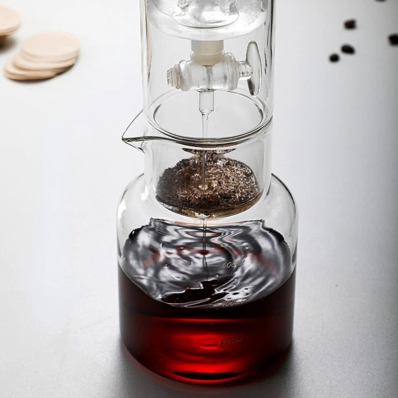 Cold Brew Coffee Pot Set with Filter Glass Dripper ICED Coffee Pot Maker - Your Ritual Hub 