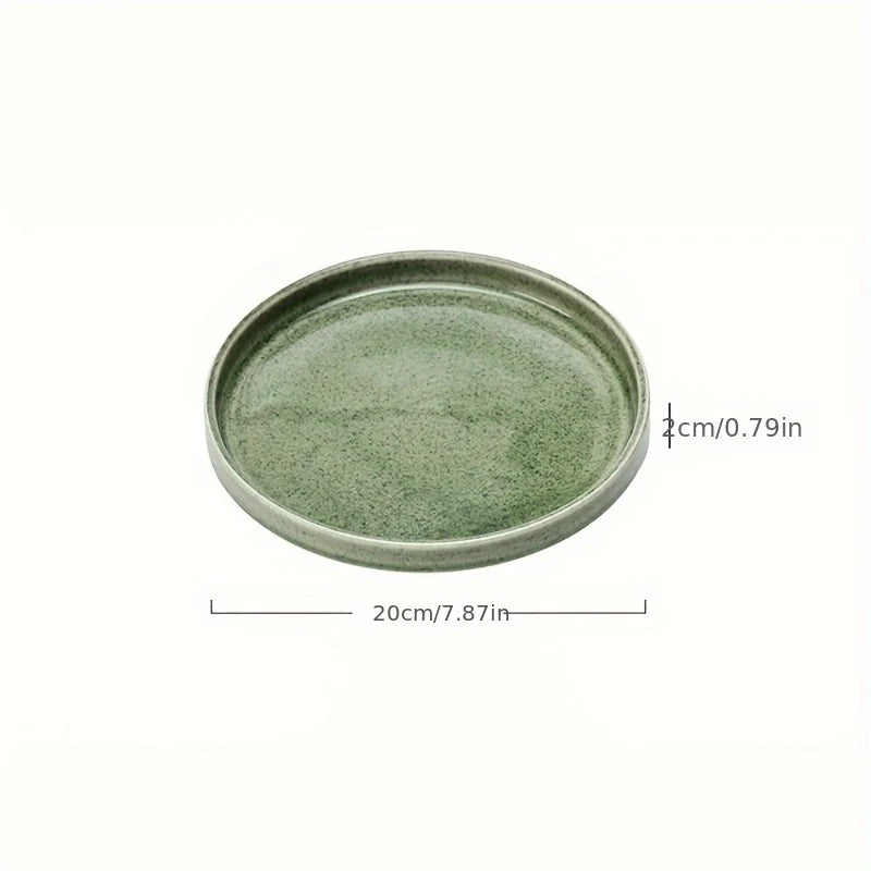 Japanese Matcha Set 2/5/6 Pieces - Green Pattern Tea Bowl, Bamboo Stirrer, Spoon & Filter - Traditional Japanese Tea Ceremony