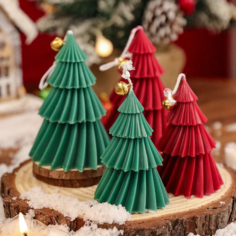Christmas Tree Cyclone Soy Wax Aromatherapy Candle