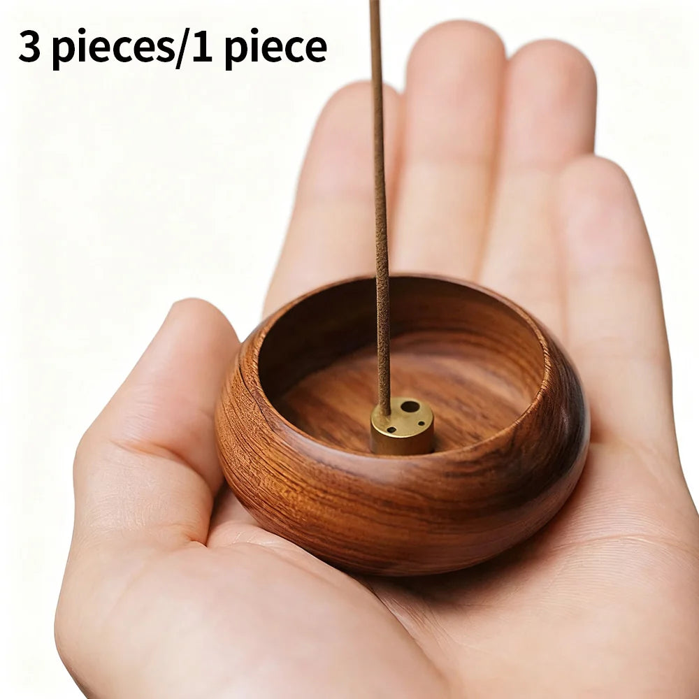 Wooden Plug-In Incense Burner