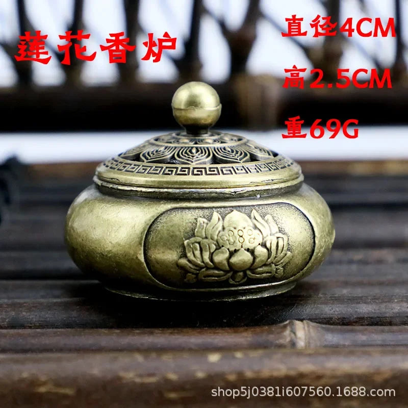 Lotus Buddhist Incense Burner Censer - Your Ritual Hub 