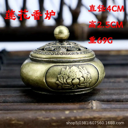 Lotus Buddhist Incense Burner Censer