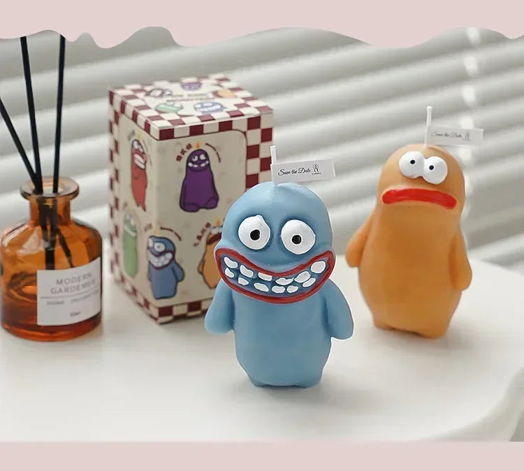 Earthlings Monster Candles Fun Creative Birthday Gifts Handmade Aromatherapy Candles - Your Ritual Hub 