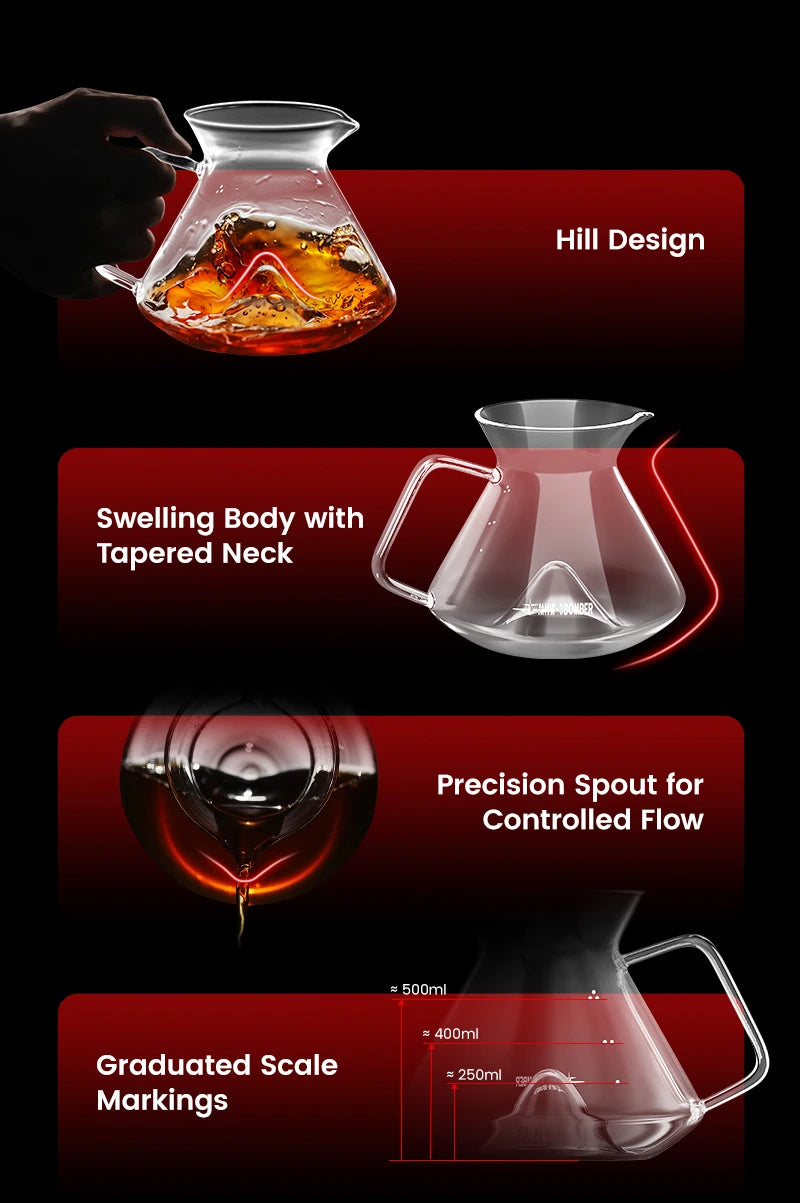MHW-3BOMBER Hill Coffee Server - Your Ritual Hub 