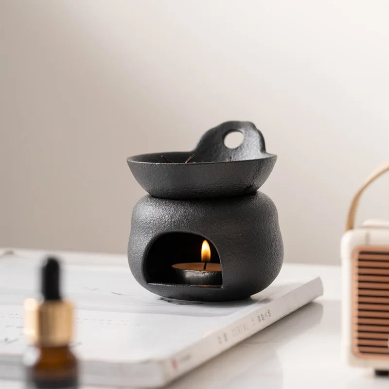 Multifunctional Ceramic Incense Burner - Your Ritual Hub 