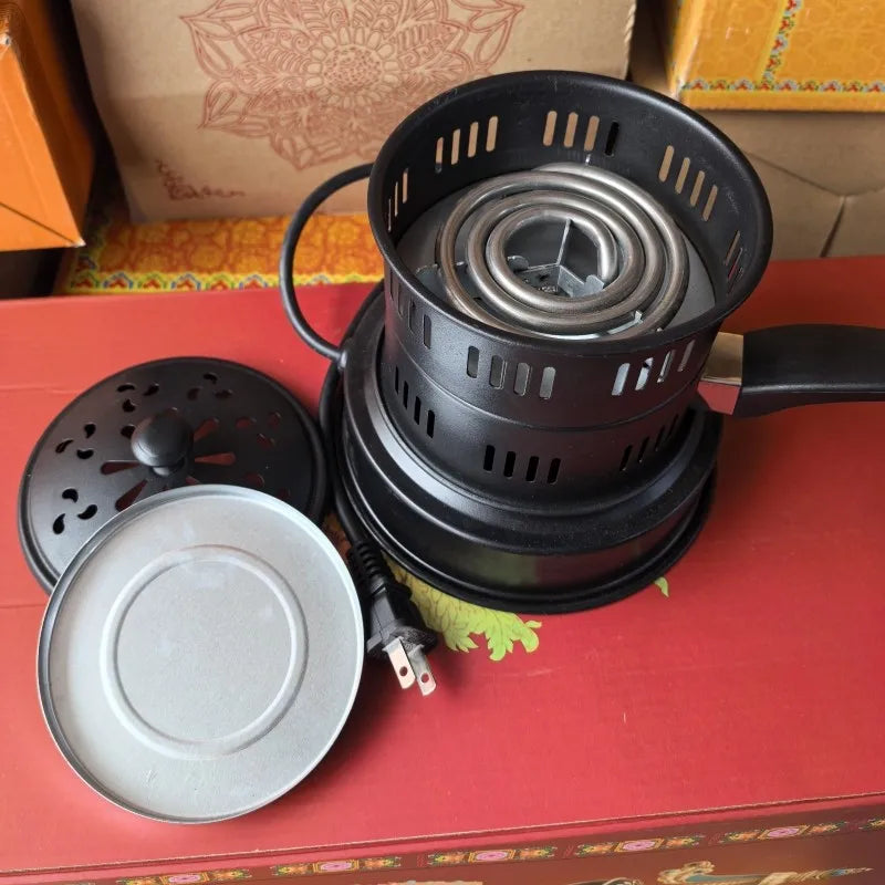 Electric Temple Incense Burner
