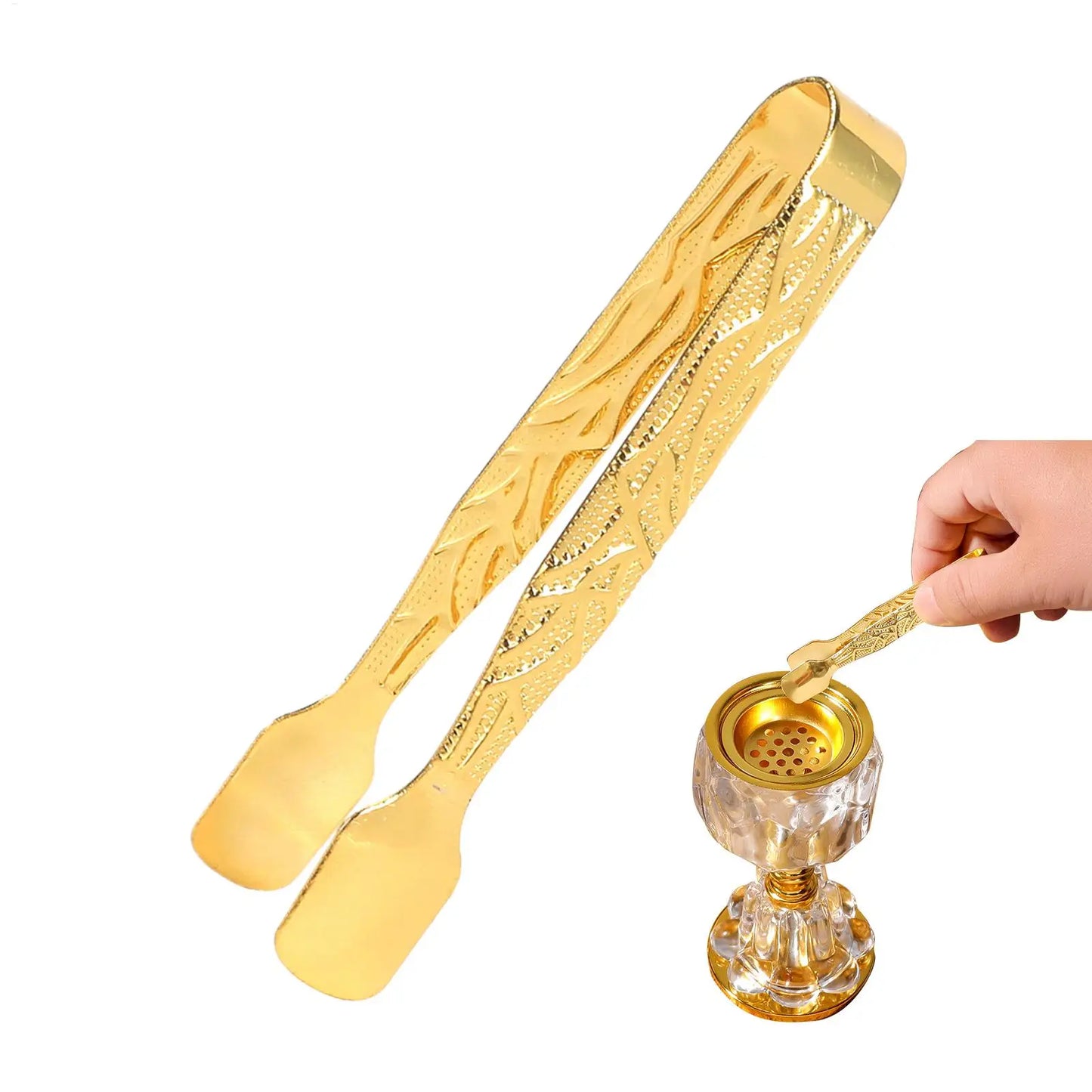 Incense Burner Tongs Charcoal Furnace Clip  Metal