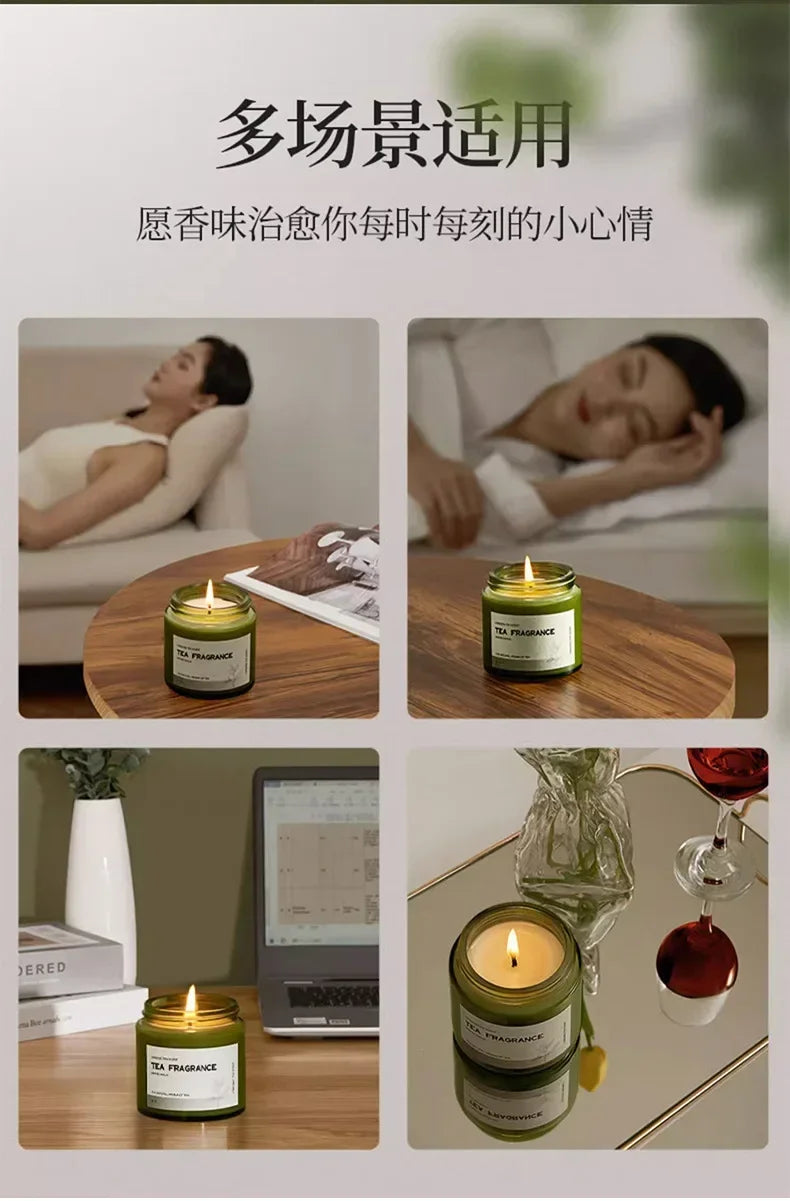 Aromatherapy Candles Indoor Bedroom Fragrance Home Long Lasting Light Fragrance - Your Ritual Hub 