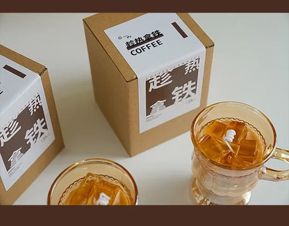 Kaffeformade doftljus i sojavax