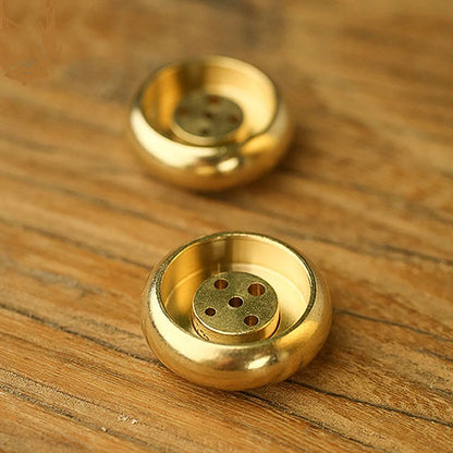 5-Hole Mini Brass Incense Stick Censer Stand
